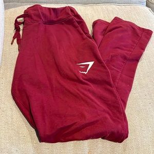 Gymshark Sweats Sz L in Burgundy